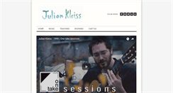 Desktop Screenshot of juliankleiss.com
